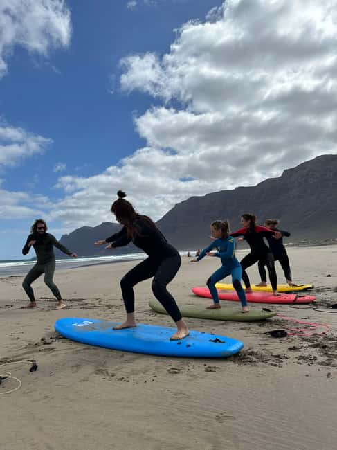 Lanzarote - Famara: Surf lessons for everyone, no matter your age or skill level - Lanzarote - Famara: Surf lessons for everyone, no matter your age or skill level