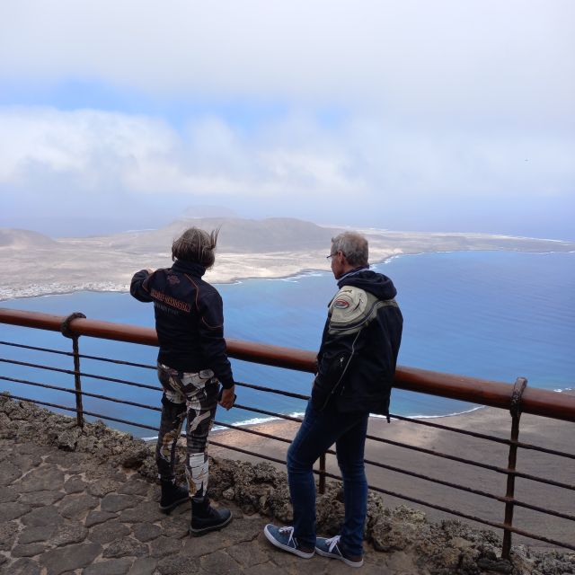 Lanzarote: geführte Motorradtour auf einer Harley-Davidson - The Valley of a Thousand Palms in Haría