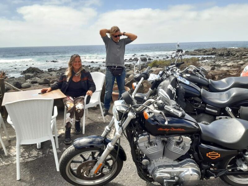 Lanzarote: geführte Motorradtour auf einer Harley-Davidson - The Coastal Village of Órzola and Its Seaside Views