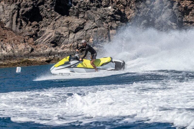 Lanzarote: Jet Ski Tour - Lanzarote’s Volcanic Coastline from the Water