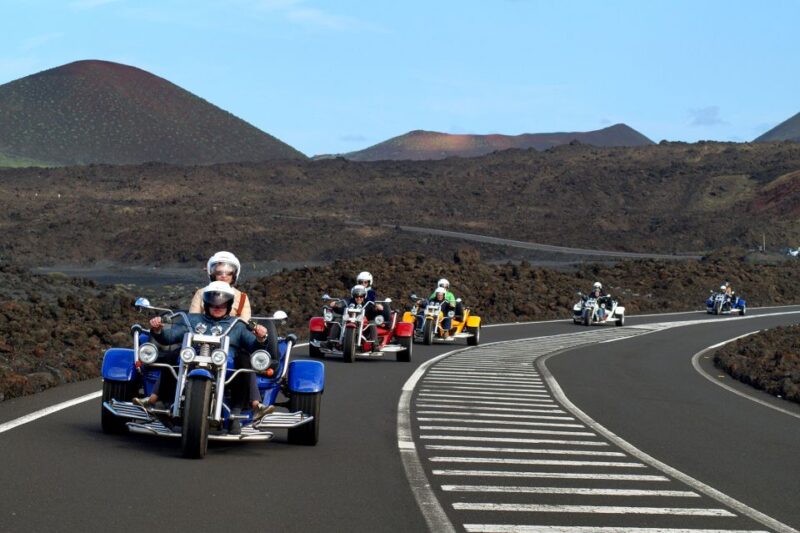 Lanzarote: three wheeler trike tour for three people - Exploring Lanzarote on a Three-Wheeler Trike