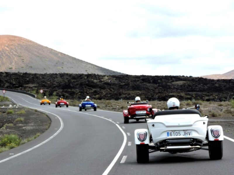 Lanzarote: three wheeler trike tour for three people - Highlights of the Lanzarote Trike Tour