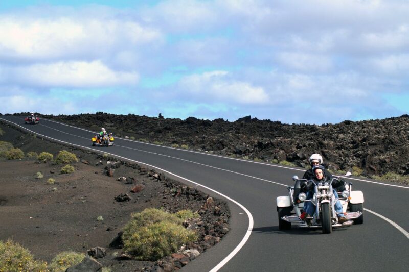 Lanzarote: three wheeler trike tour for three people - Flexibility and Booking Options