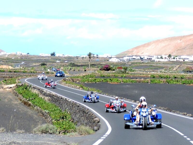 Lanzarote: three wheeler trike tour for three people - Comparing Similar Experiences