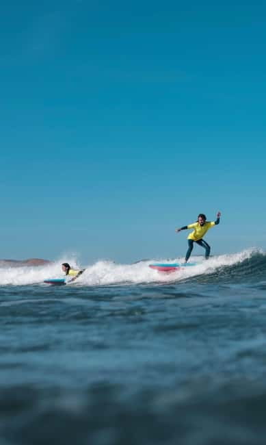Lanzarote's First Surf School - 2-hour or 4-hour classes - The Learning Environment at Famara Beach