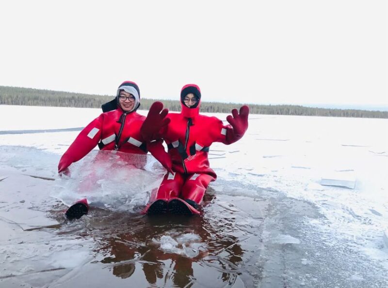 Lapland: Hiking, Ice Fishing, Floating & BBQ Snow Adventure - Key Points