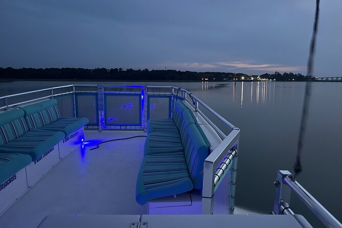 Large Group (7-15 people) Private Hilton Head Sunset Tour - The Boat: Comfort, Style, and Entertaining Potential