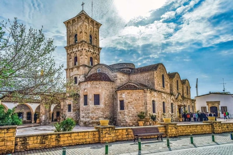 Larnaca Private Walking Tour - Admiring Byzantine Architecture at Agios Lazaros Church