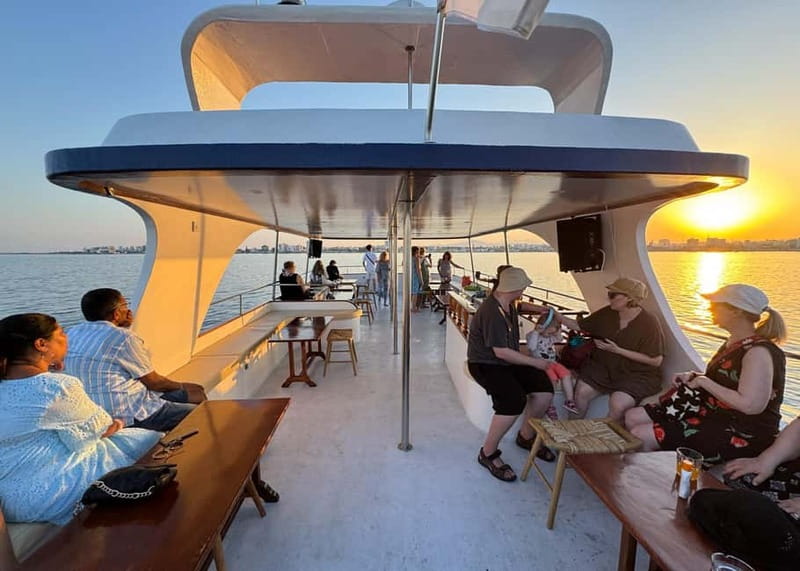 Larnaca: Sunset Cruise with a Glass of Wine - The Experience Beyond the Sunset
