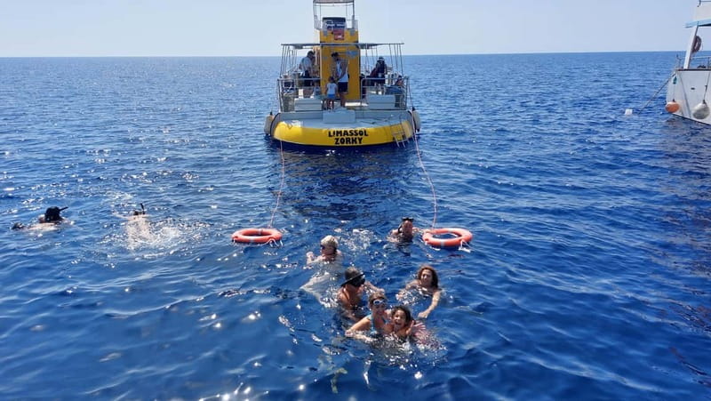 Larnaca: Yellow Submarine Mini Cruise with a Swim Stop - Experience the Unique Larnaca Coastal Adventure with the Yellow Semi-Submarine