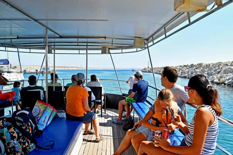 Larnaca: Yellow Submarine Mini Cruise with a Swim Stop - The Underwater Cabin: Crystal-Clear Views of the Zenobia Wreck