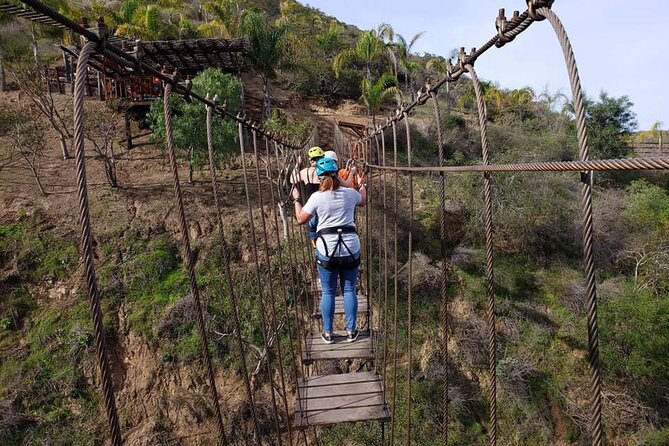 Las Cañadas Ziplines & La Bufadora Private Excursion All. Incl - Optional Drop-Offs and Local Sightseeing