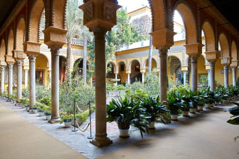 Las Dueñas Palace Entry Ticket and Audio Guide - Explore the Majestic Las Dueñas Palace in Seville with Ease