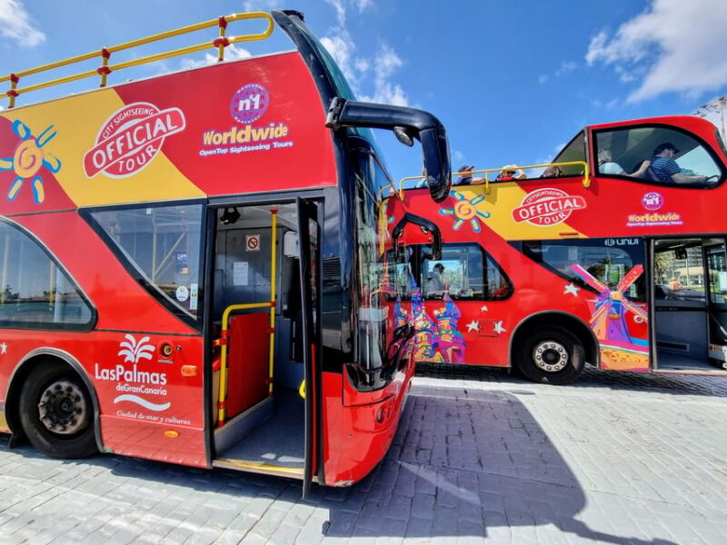 Las Palmas: City Sightseeing Hop-On Hop-Off Bus Tour - Discover Las Palmas from the Top Deck with a Hop-On Hop-Off Bus Tour