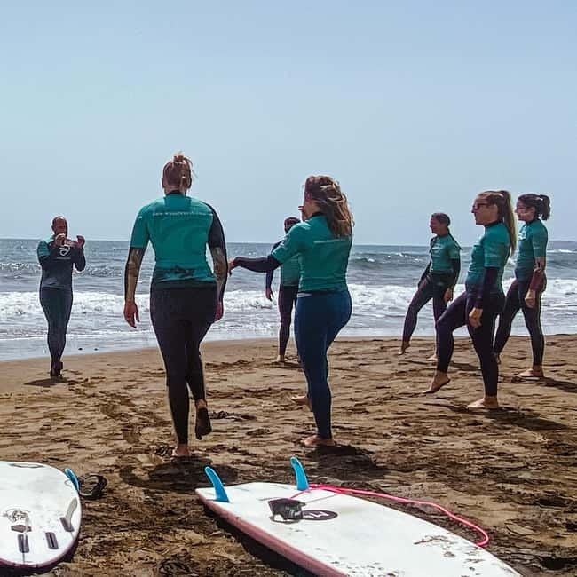 Las Palmas de Gran Canaria: Group surf lesson on La Laja beach - Suitability and Physical Requirements