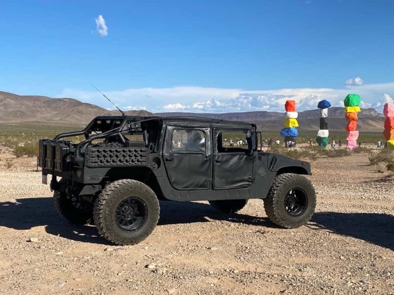 Las Vegas: 7 Magic Mountains and Pioneer Saloon Hummer Tour - Scenic Ride in a Military Hummer from Las Vegas