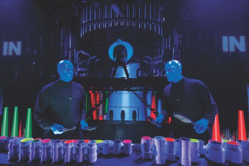 Las Vegas: Blue Man Group Show Ticket at Luxor Hotel - The Unique Experience of the Blue Man Group Show