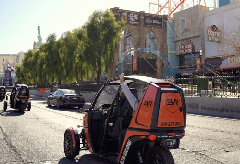 Las Vegas: Electric Vegas Rentals on the Las Vegas Strip - Practical Details: Meeting Point and Booking
