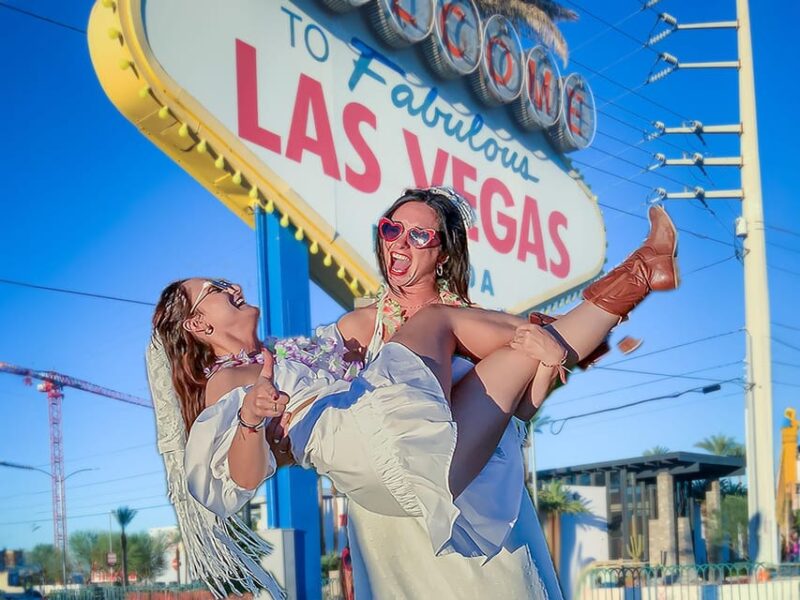 Las Vegas: Elvis Wedding with Las Vegas Sign Photos Included - Attire and Dress Code Flexibility