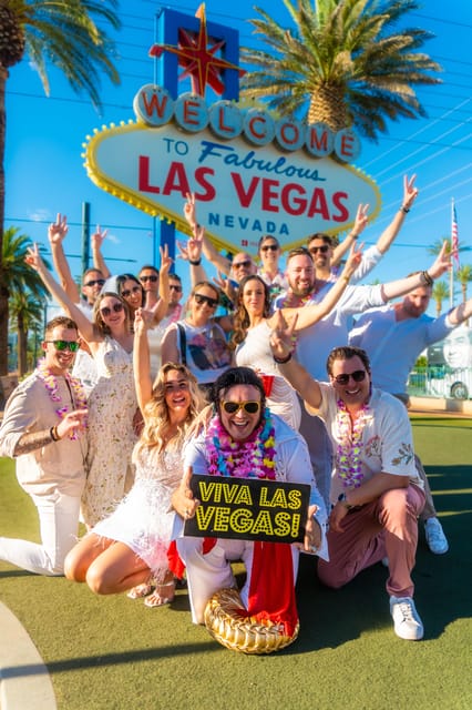 Las Vegas: Elvis Wedding with Las Vegas Sign Photos Included - Meeting Point and Accessibility