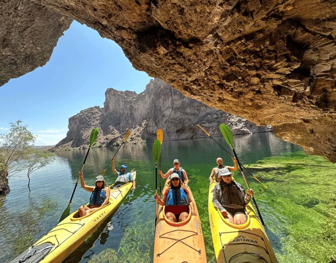Las Vegas: Emerald Cave Kayak Tour Self- Drive - Starting Point at Willow Beach Marina for Easy Access