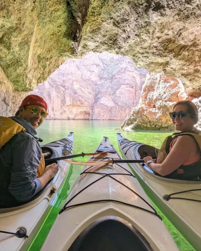 Las Vegas: Emerald Cave Kayak Tour with Photos - Short Walk to a Historic Landmark and Scenic Views