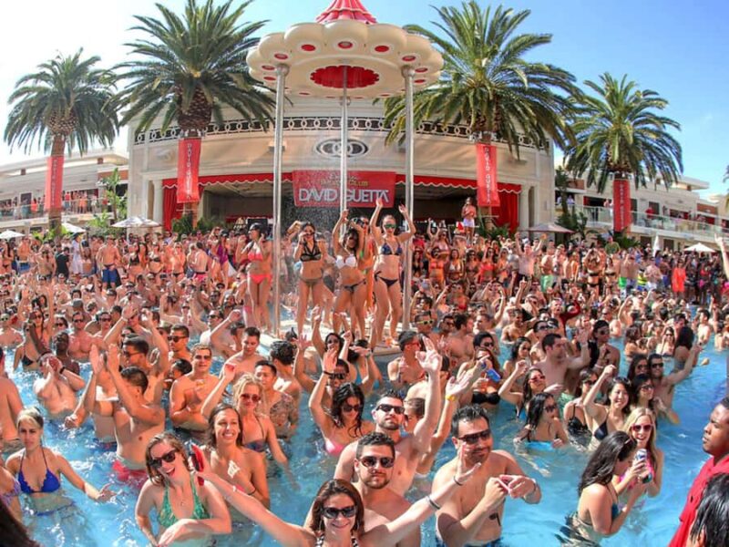 Las Vegas: Famous Pool Party Tour with Party Bus & Drinks - How the Tour Visits Top Pool Parties in Vegas