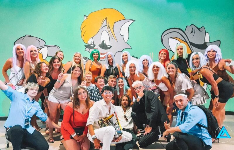 Las Vegas Fremont Street Bar Crawl (party bus add-on option) - Key Points