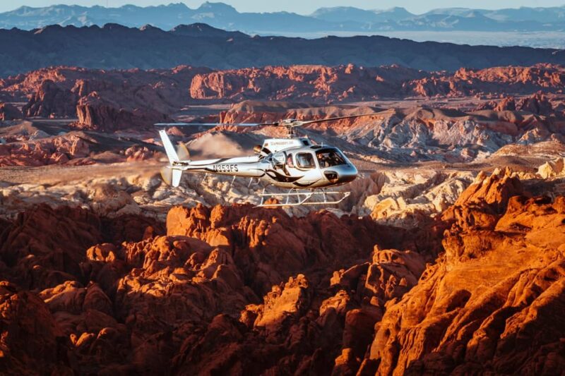 Las Vegas: Grand Canyon Heli Tour and Valley of Fire Landing - Valley of Fire: A 30-Minute Secluded Landing