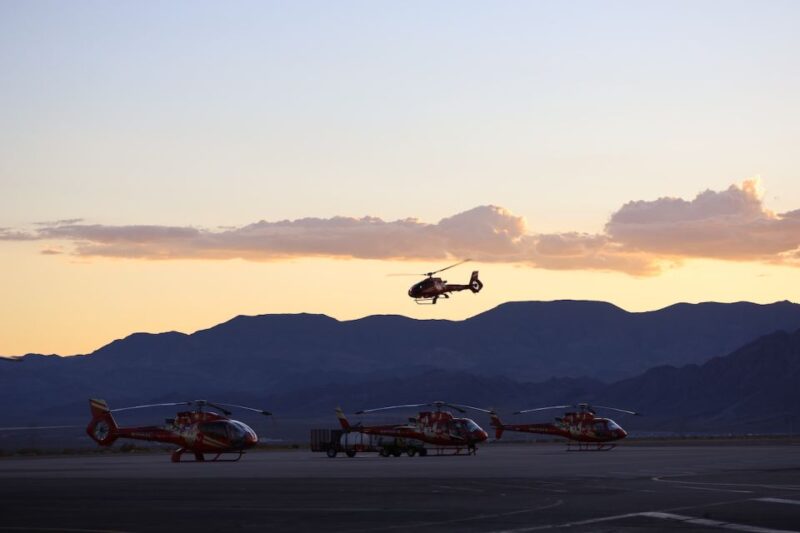Las Vegas: Grand Canyon Helicopter Landing Tour - Logistic Details: Meeting Point and Transportation