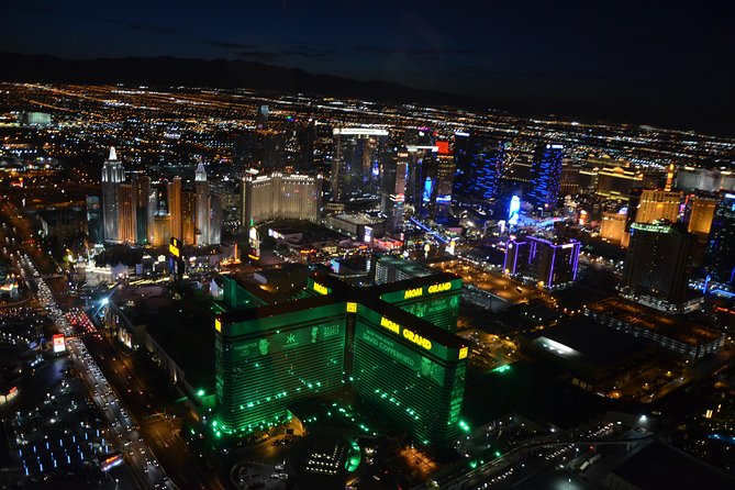 Las Vegas Helicopter Night Flight and Optional VIP Transportation - Practical Details: Logistics and Group Size