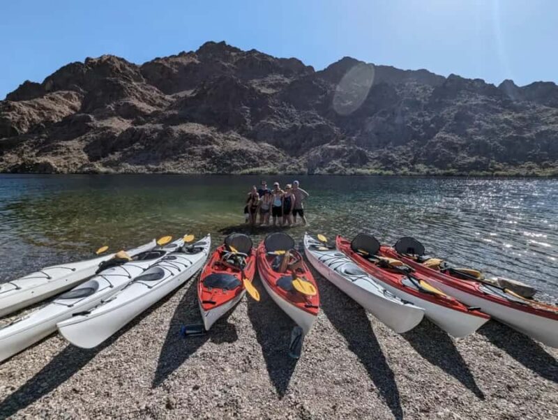 Las Vegas: Kayak Tour to Cranes Nest Wash with Photos - Relaxing at River Gaugers Beach and Historic Landmark Visit