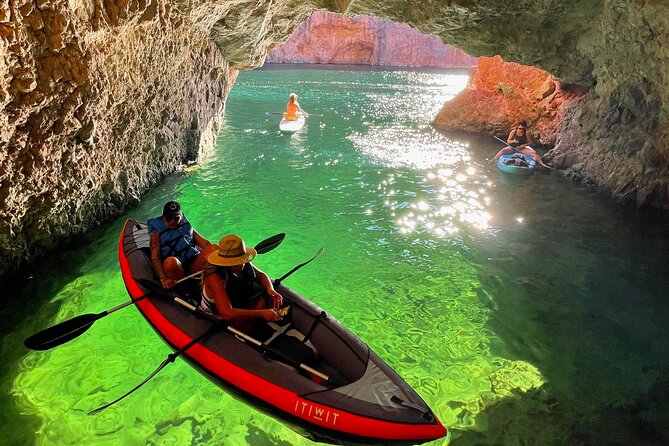 Las Vegas Kayaking Emerald Cave Trip, Half Day 40 min. from Strip - The Experience on the Water and Land