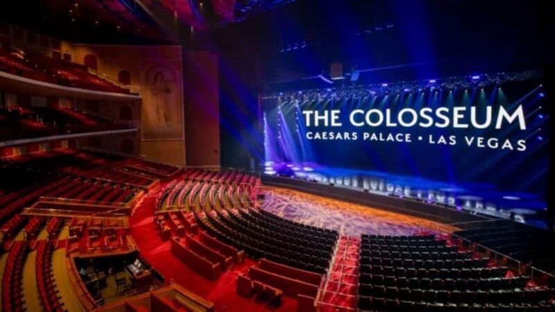 Las Vegas: Kelly Clarkson Studio Sessions Residency - The Location: Caesars Palace Colosseum Theater in Las Vegas