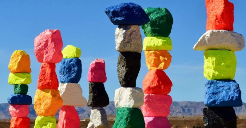 Las Vegas: Mojave Desert, 7 Magic Mountains, Vegas Sign Tour - Exploring the Iconic Las Vegas Sign and the Mojave Desert