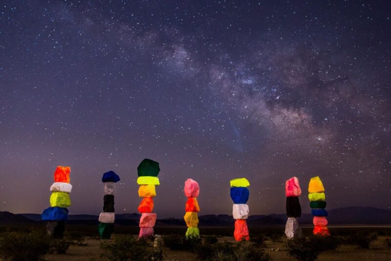 Las Vegas: Mojave, Red Rock Sign and 7 Magic Mountains Tour - Comparing this tour to similar offerings
