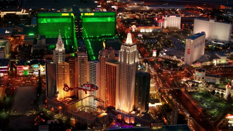 Las Vegas: Night Helicopter Flight over Las Vegas Strip - Key Points