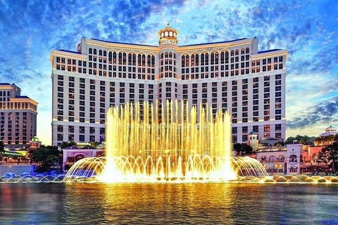 Las Vegas Night Tour, Fremont St. Experience, & Welcome sign - Exploring the Art and Architecture of Bellagio
