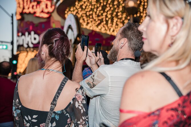 Las Vegas Night Tour Soiree-Burlesque, Cocktails, Keepsake Flask - Starting at the Golden Gate Hotel & Casino