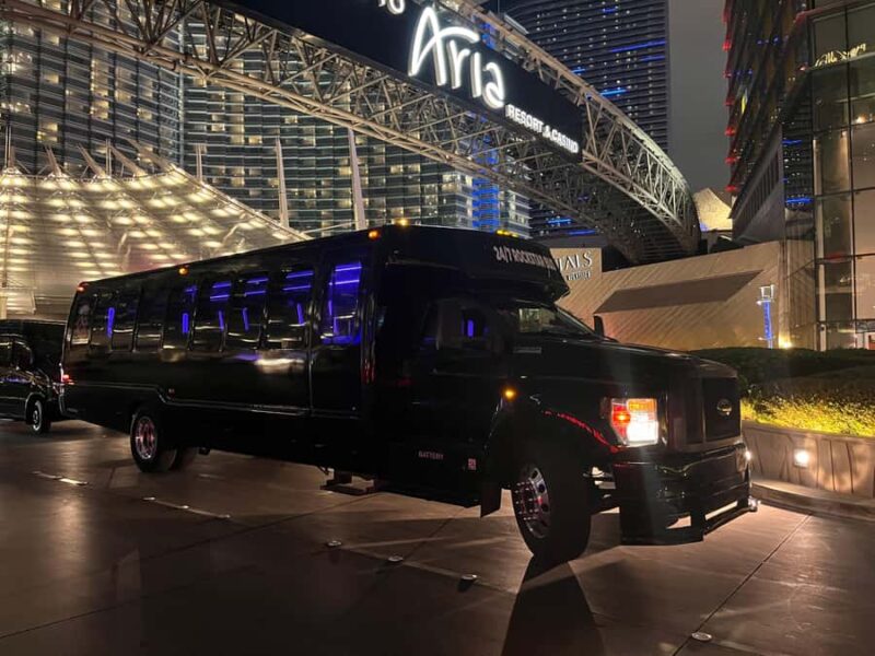 Las Vegas: Nightclub on Wheels Scenic Party Bus Experience - Key Points