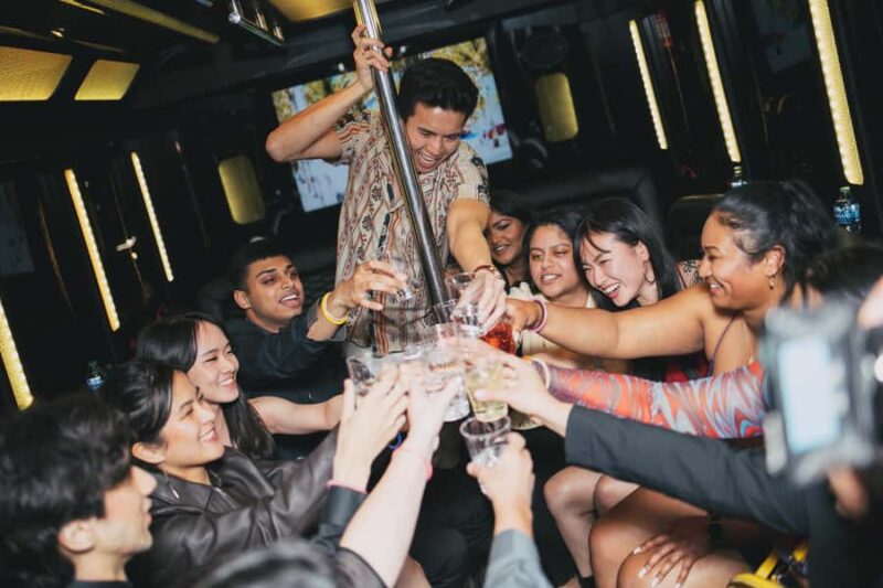 Las Vegas: Nightclub on Wheels Scenic Party Bus Experience - The Private Party Bus: Your Scenic Ride with Free Drinks