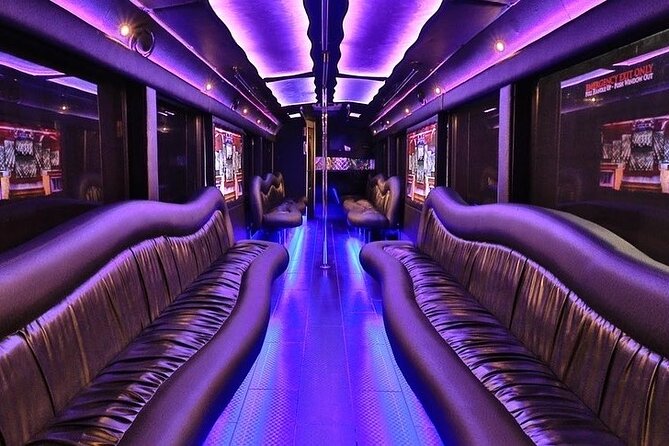 Las Vegas Nightclub VIP Entry with Party Bus - The Venue with the Best Views: Mandalay Bay Rooftop