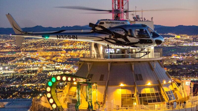 Las Vegas: Nighttime Helicopter Flight over the Strip - Safety and Practical Tips for Participants