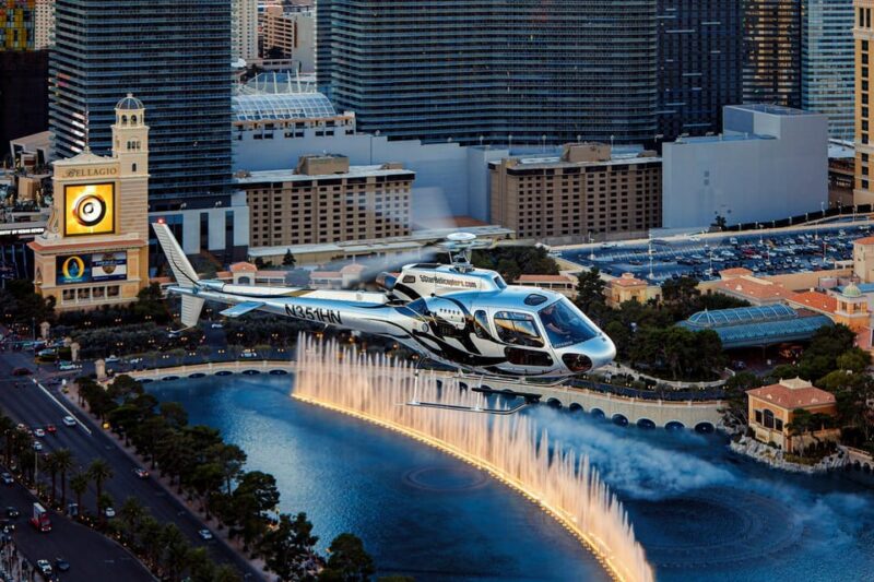 Las Vegas: Nighttime Helicopter Flight over the Strip - Booking and Cancellation Policies