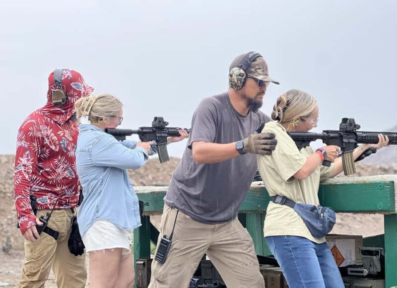 Las Vegas: Outdoor Machine Gun & Rifle Shooting with Pickup - Nevada Desert Shooting with Scenic Views and Expert Guides