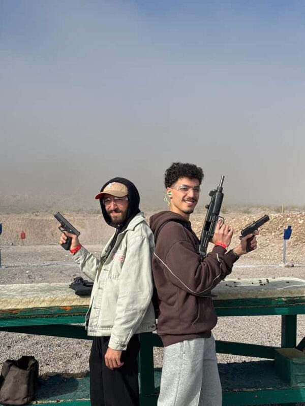 Las Vegas: Outdoor Machine Gun & Rifle Shooting with Pickup - Package Options and Add-Ons