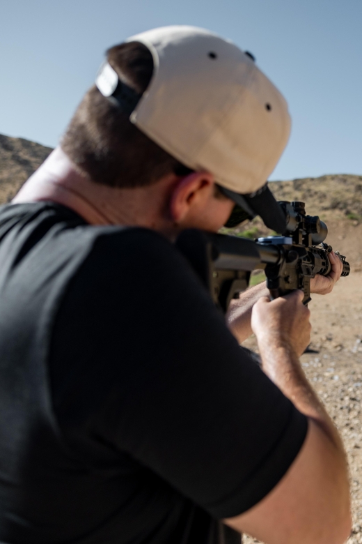 Las Vegas: Outdoor Shooting Range Experience with Instructor - The Outdoor Shooting Range Setting