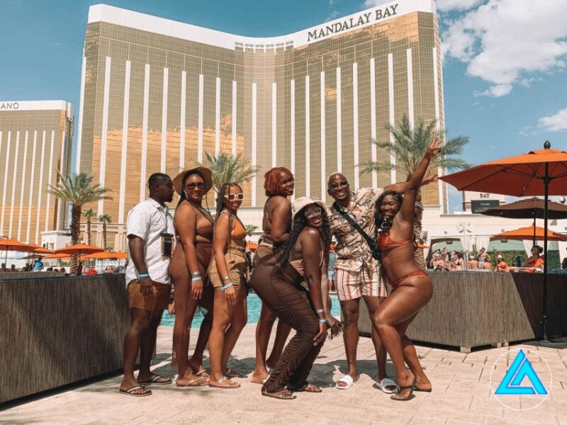Las Vegas: Pool Crawl with Free Drinks on the Party Bus - Enjoy Exclusive Express Entry and Skip the Lines