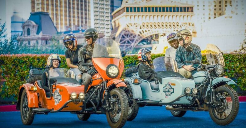 Las Vegas: Private 2-hour Guided Sidecar Tour with Drink - Passing by the Stratosphere’s Tower and the Arts District