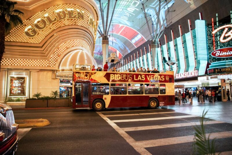 Las Vegas: Sightseeing Night Tour by Open-top Bus - Key Points